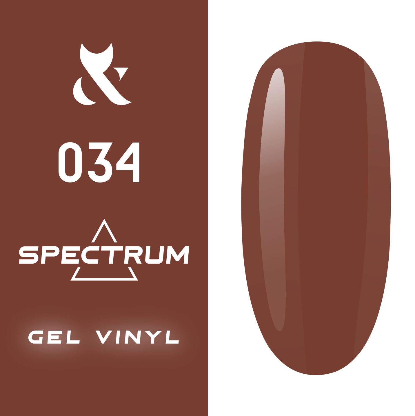 Гель-лак F.O.X Spectrum Gel Vinyl 7 мл № 034 ()
